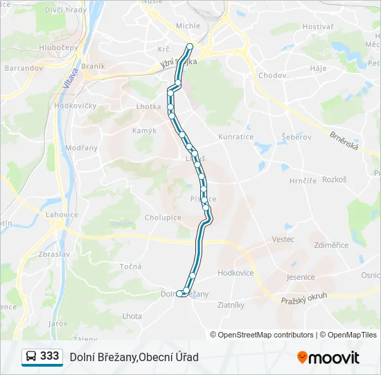 333  Line Map
