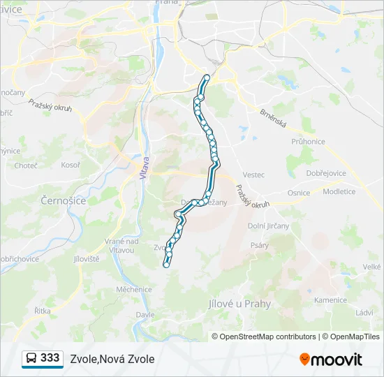 333  Line Map