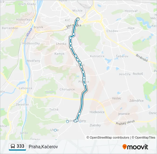 333  Line Map