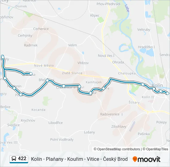 422  Line Map