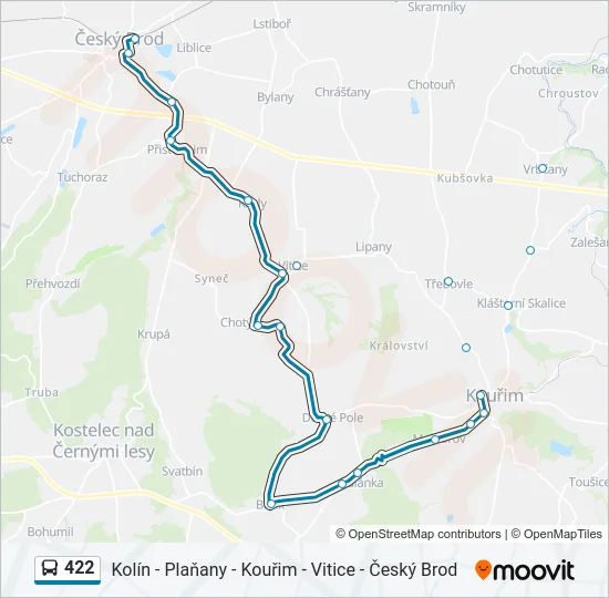 422  Line Map