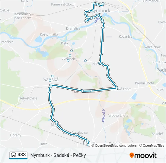 433  Mapa linky