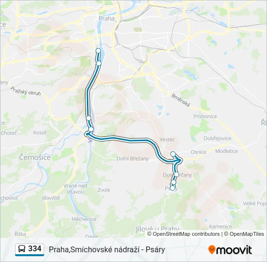 334  Line Map