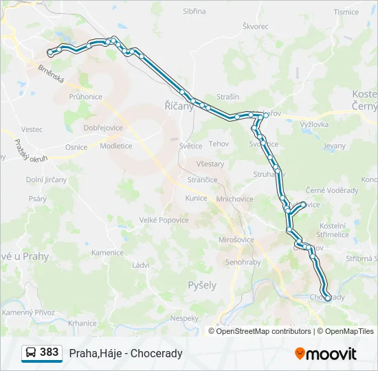 383  Line Map