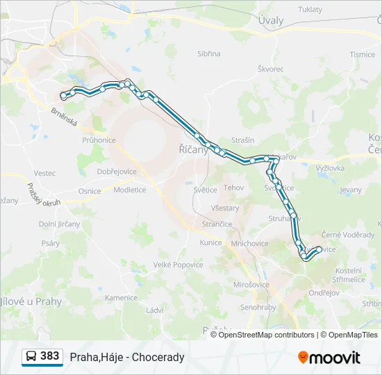 383  Line Map