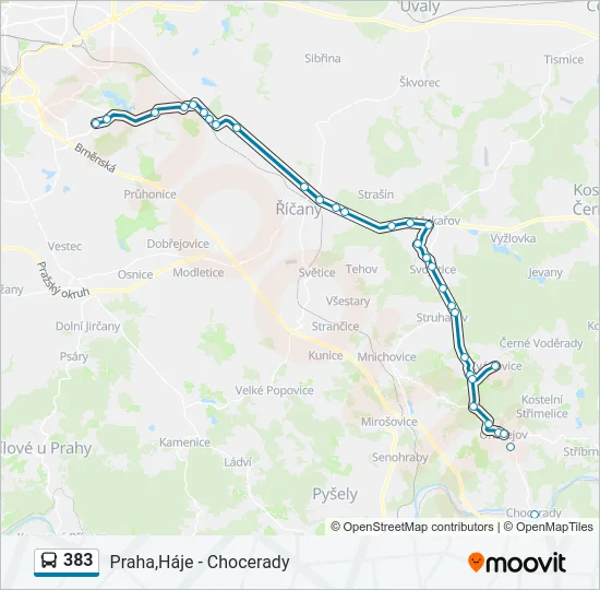 383  Line Map