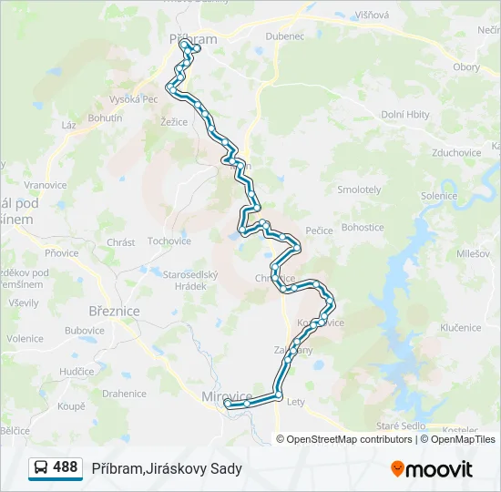 488  Line Map