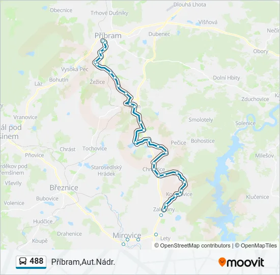 488  Line Map