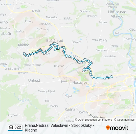 322  Line Map
