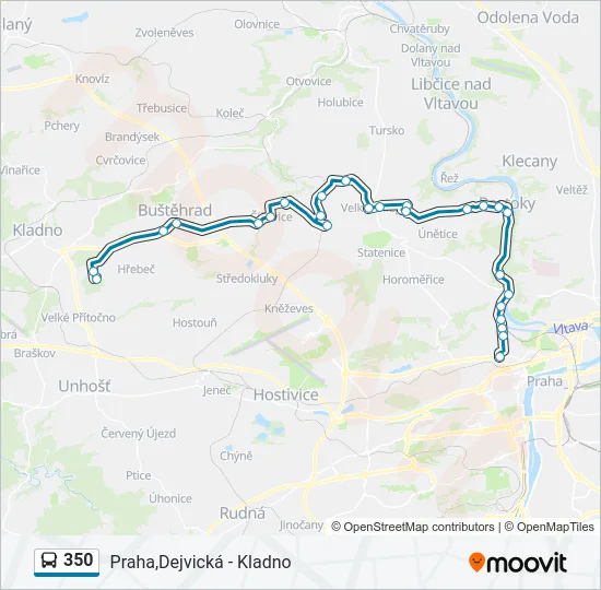 350  Line Map