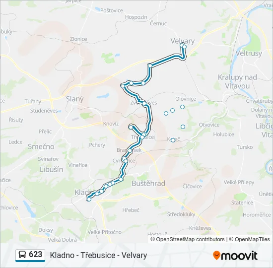 623  Line Map