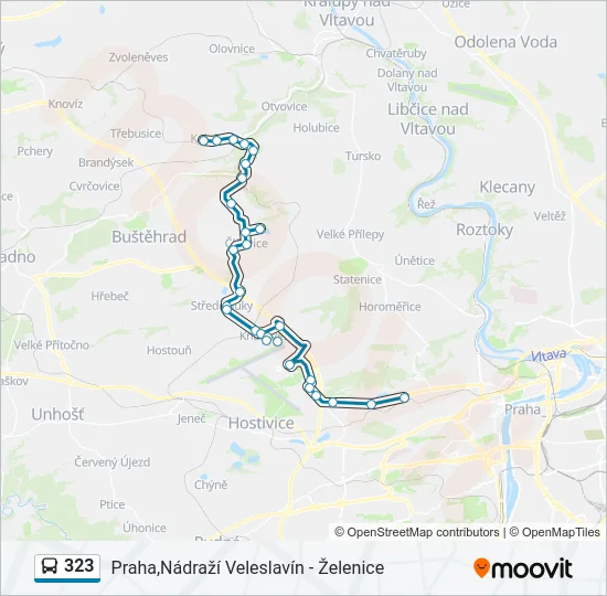 323  Line Map