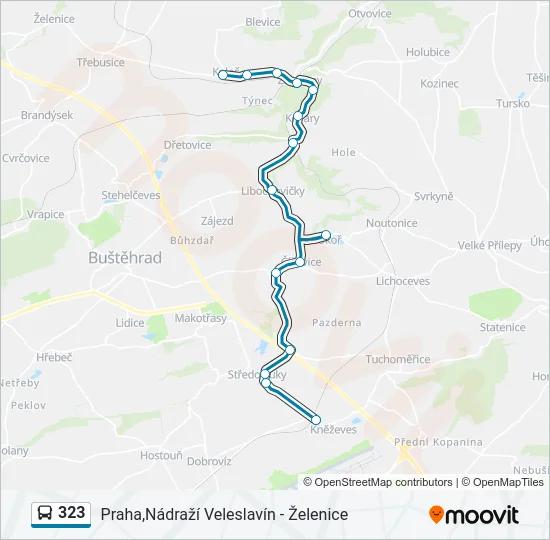 323  Line Map