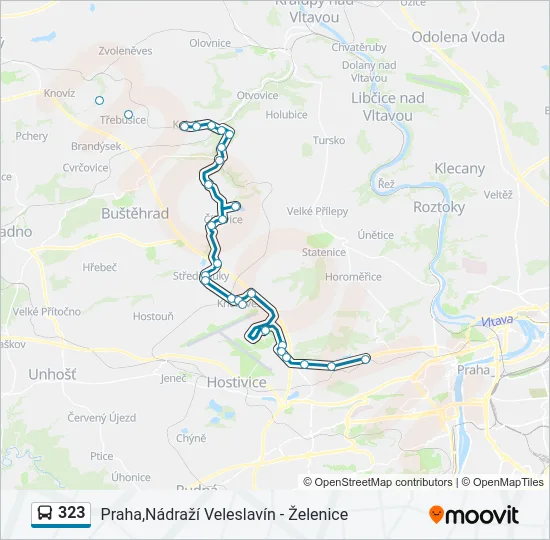 323  Line Map