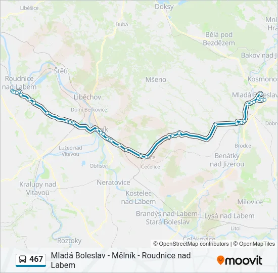 467  Line Map