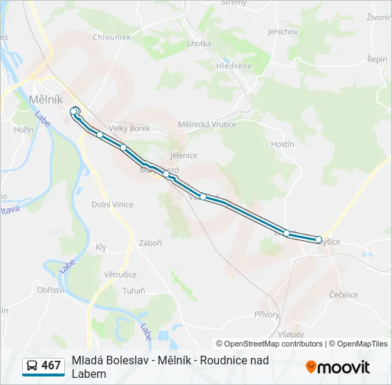 467  Line Map