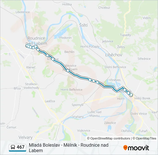 467  Line Map