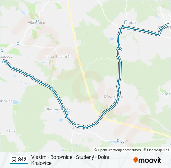 842  Line Map