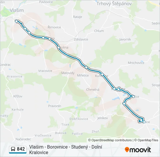842  Line Map