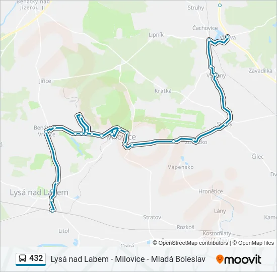 432  Line Map