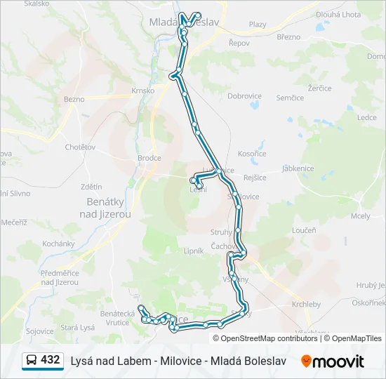 432  Line Map