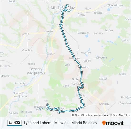 432  Line Map