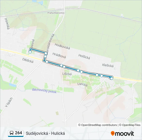 264  Line Map