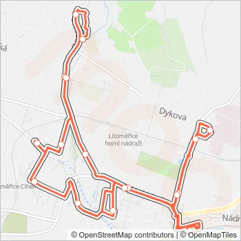 C Bus Line Map