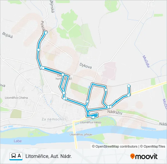 A Bus Line Map