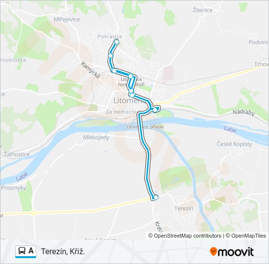A Bus Line Map