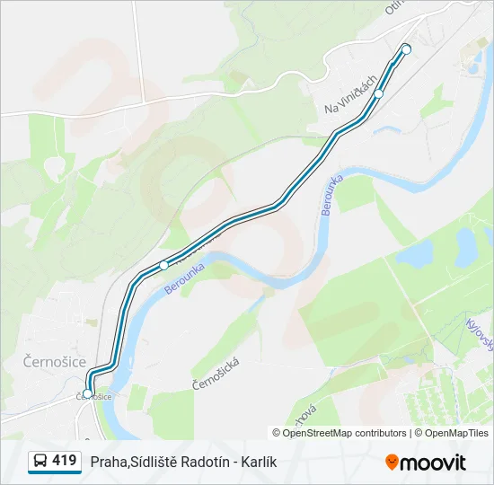 419  Line Map