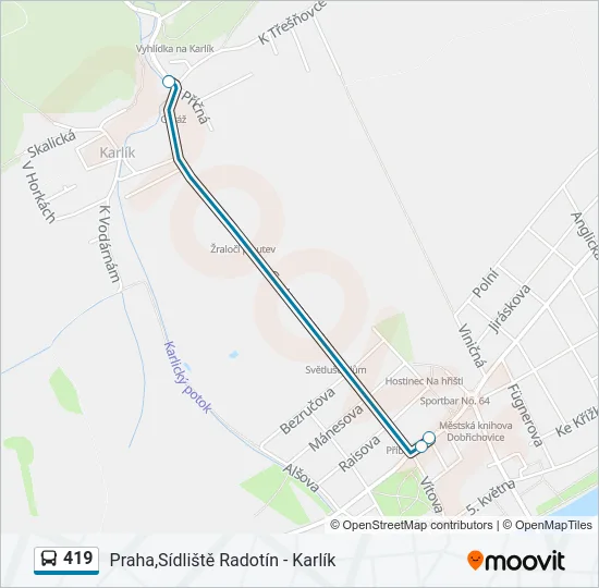 419  Line Map