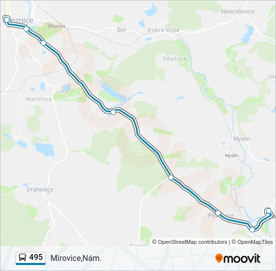 495  Line Map