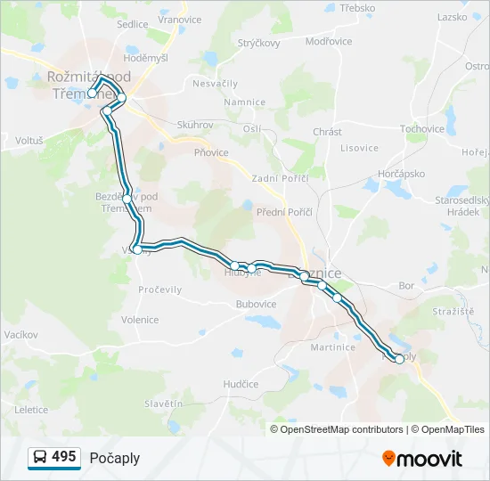 495  Line Map
