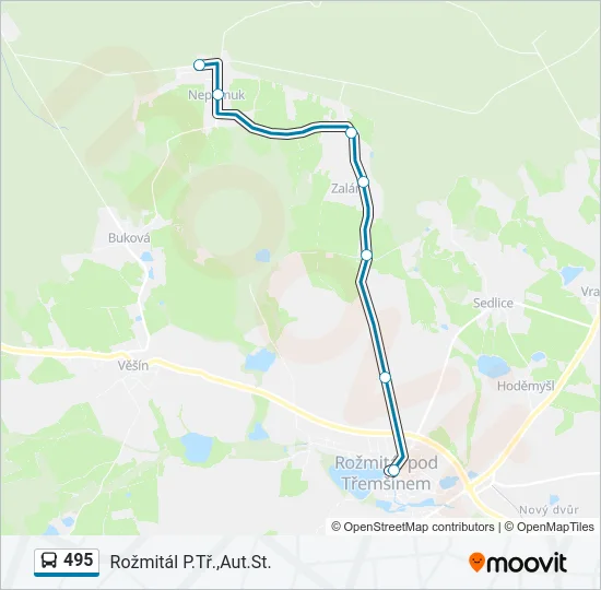 495  Line Map