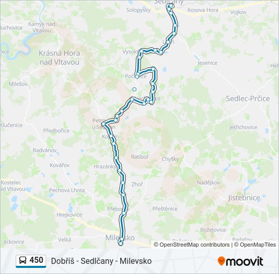  450: карта маршрута