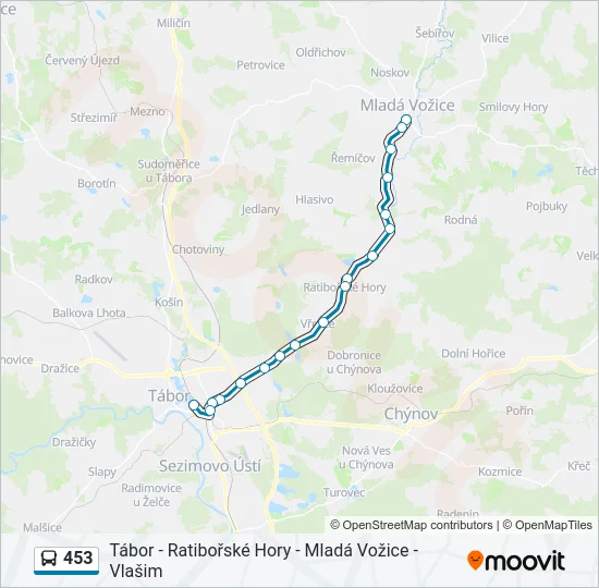 453  Line Map