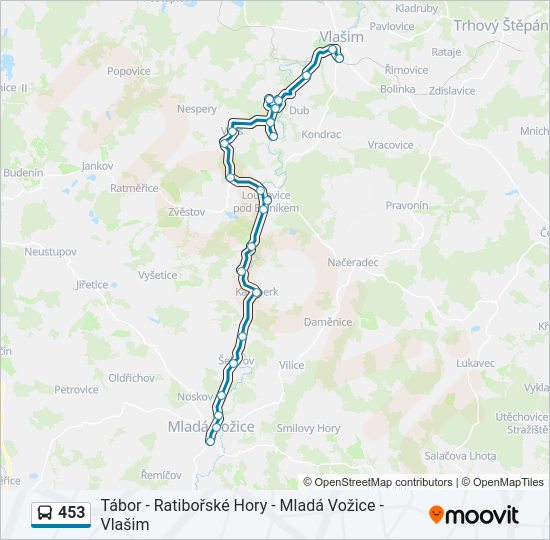  453: карта маршрута