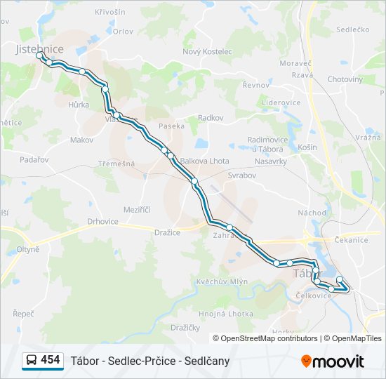 454  Line Map
