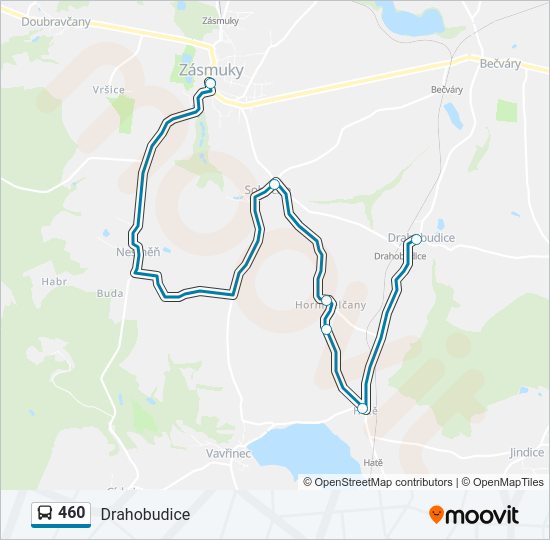  460: карта маршрута