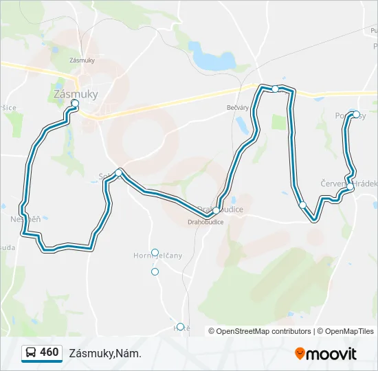 460  Line Map