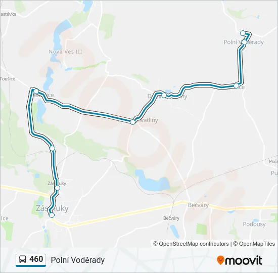 460  Line Map