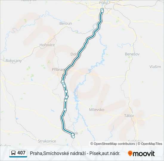 407  Line Map