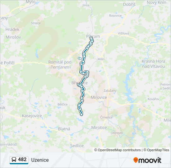  482: карта маршрута