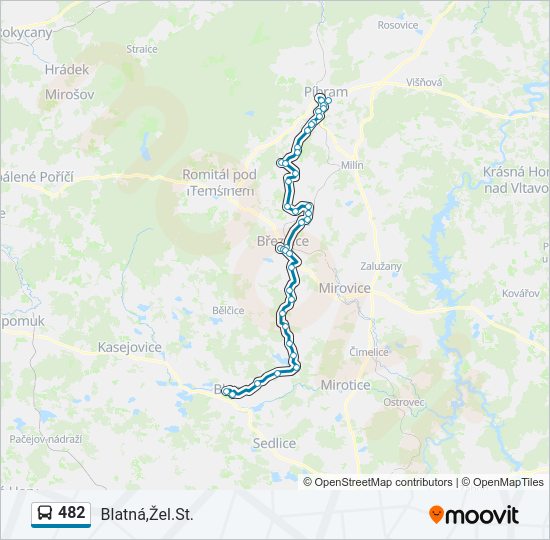  482: карта маршрута