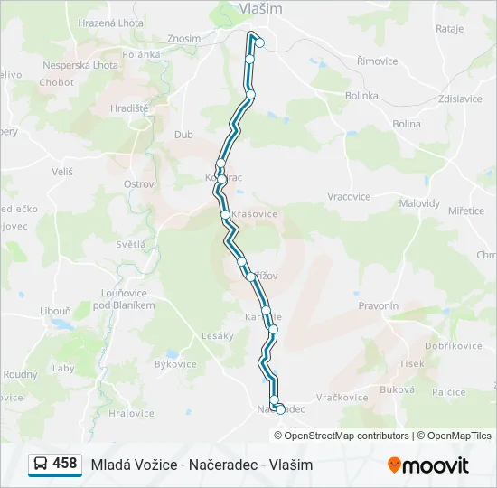458  Line Map