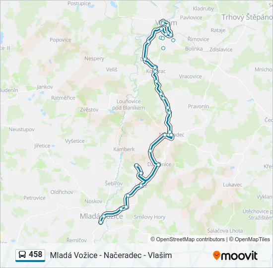 458  Line Map
