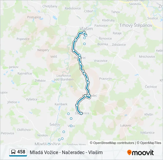 458  Line Map
