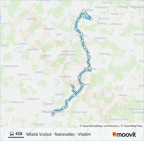 458  Line Map