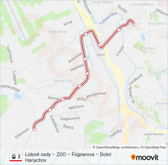 2 Light Rail Line Map